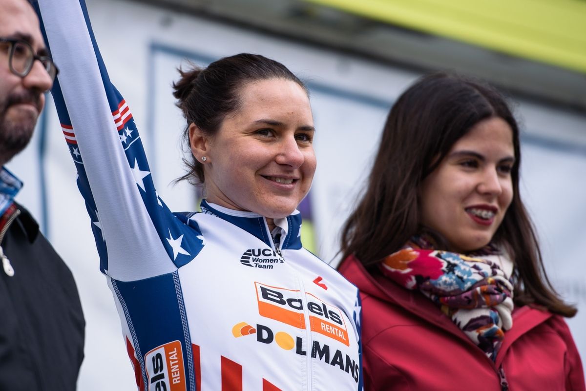 Stage winner, Megan Guarnier - Emakumeen Bira 2016 Stage 4