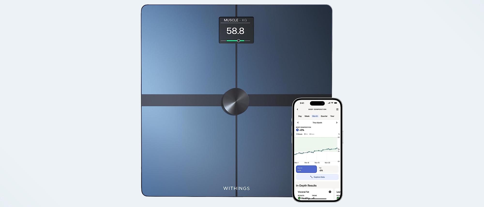 Withings Body Smart - Advanced Body Composition Wi-Fi Scale - Apple
