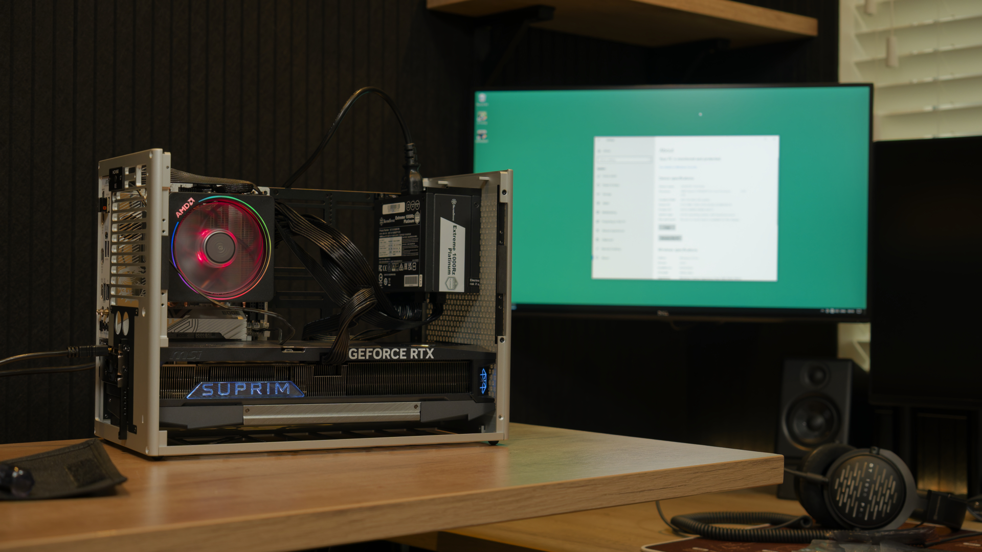 Greyscale ITX PC build