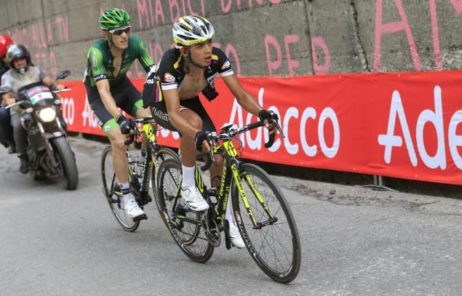 Fabio Duarte (Colombia) and Pierre Rolland (Europcar)