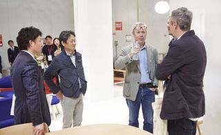 Naoto Fukasawa (left) and designer Jasper Morrison