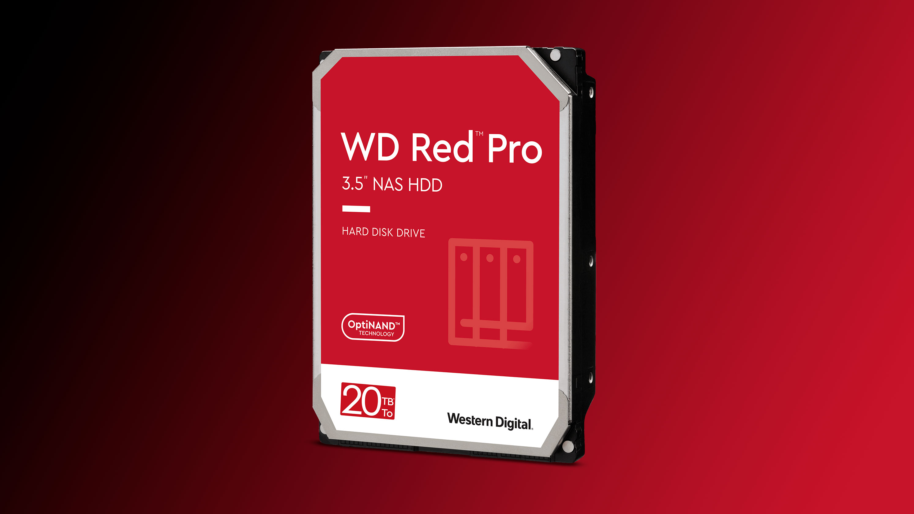 Western Digital Red Plus disque dur 3.5 20 To SATA (WD201KFGX)