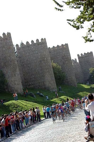 The view of the finish circuit in Avila