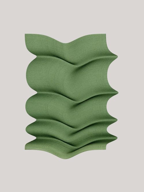 Arnaud Pfeffer for Paper Collective, Green Fold