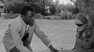 Sidney Poitier and Elizabeth Hartman in A Patch of Blue