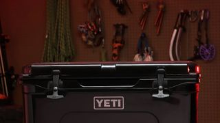 Yeti Cooler in garage