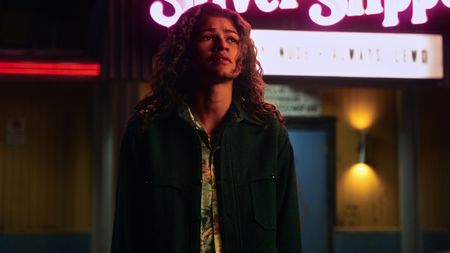 Zendaya in season three of Euphoria.