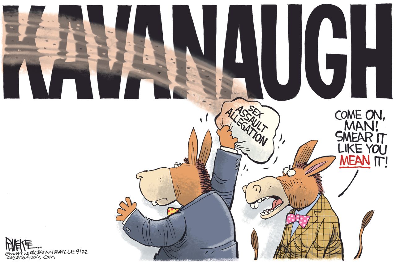 Brett Kavanaugh assault allegations Democrats smear