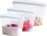 Stacher Reusable Silicone Storage Bags | View at Amazon