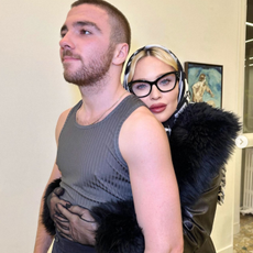 Madonna and her son Rocco Ritchie