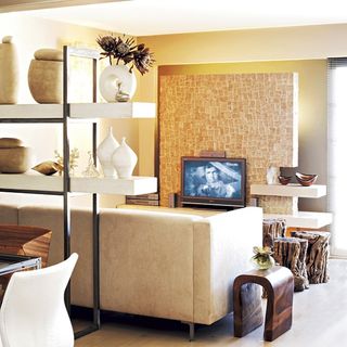 cool neutral living room