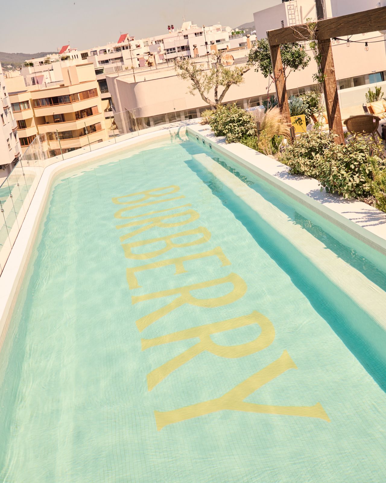 burberry the standard ibiza collaboration