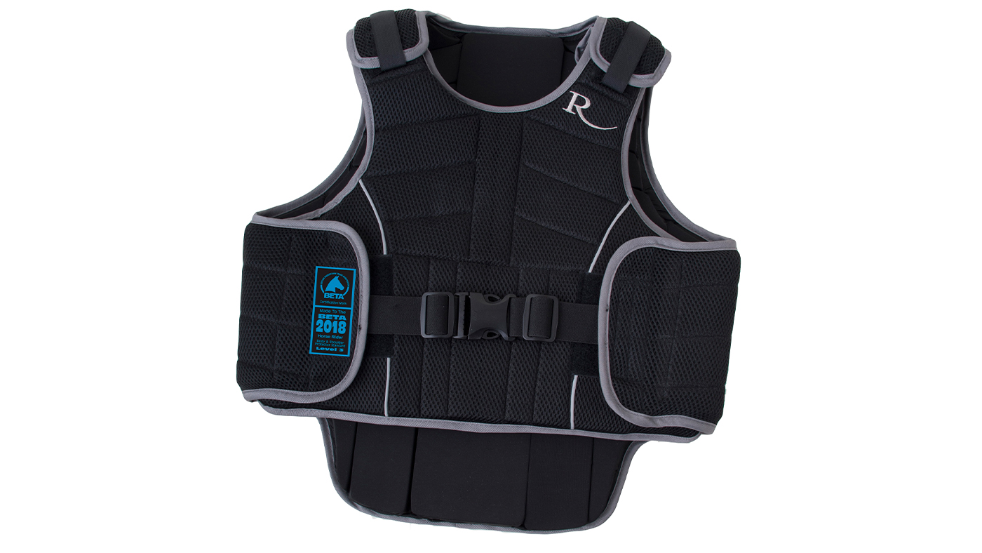 Rhinegold Pro-Comfort children&amp;rsquo;s body protector for horse riding