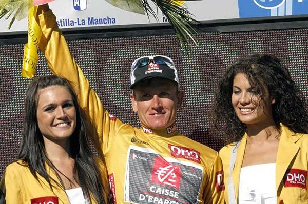 Vladimir Efimkin held onto the golden jersey with ease on stage five