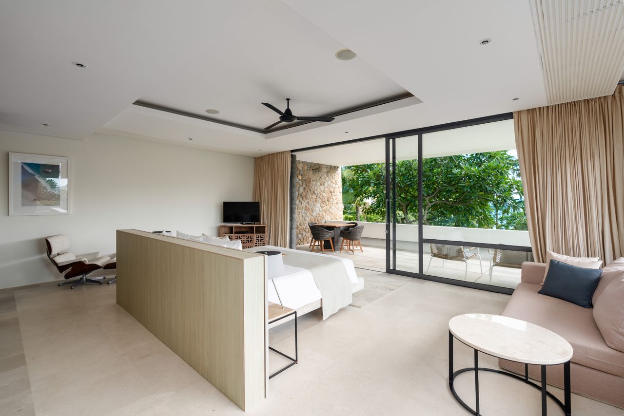 Images of a dreamlike villa in Thailand with sea views and a whopping great infinity pool