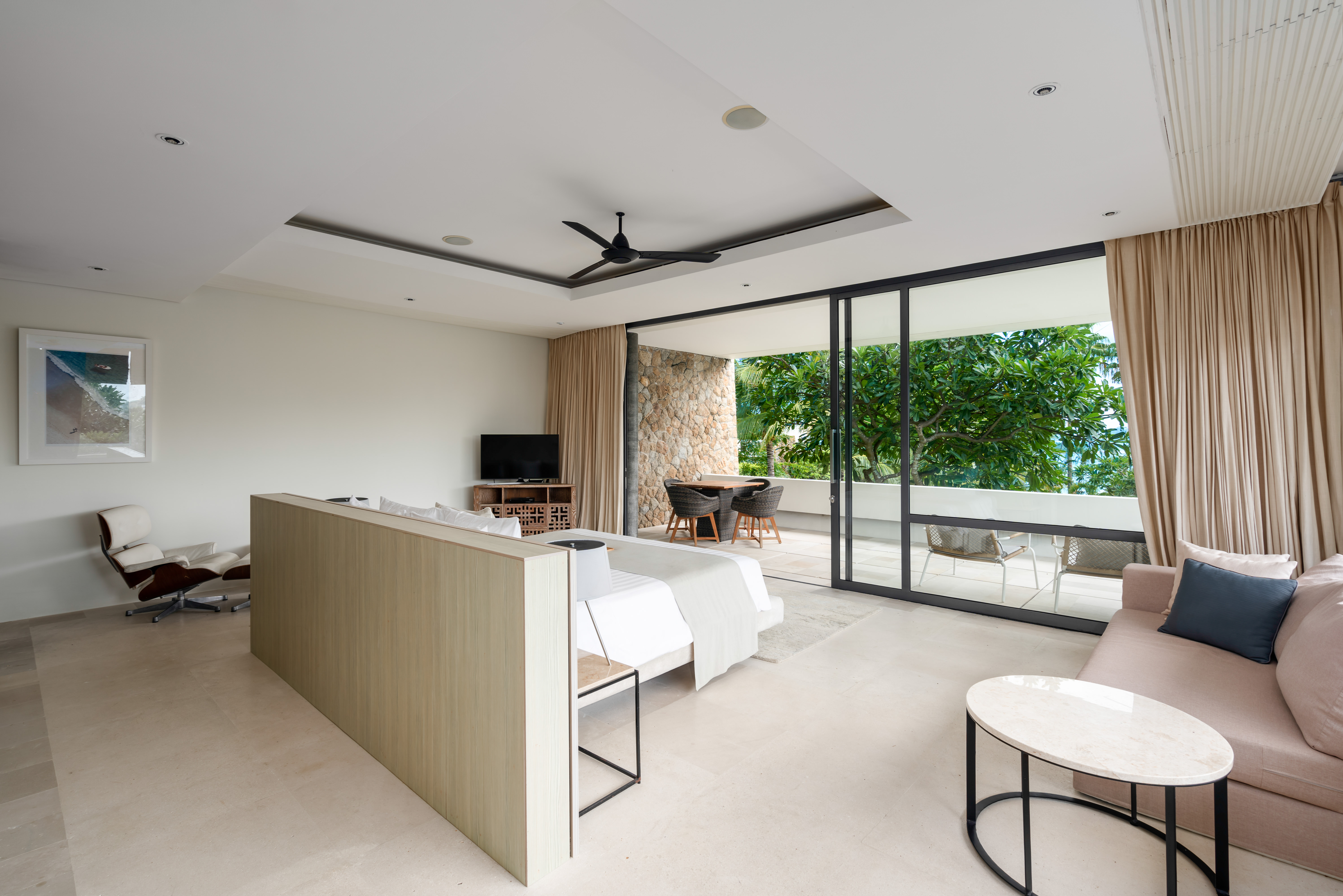 Images of a dreamlike villa in Thailand with sea views and a whopping great infinity pool