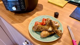 Instant Duo Crisp with Ultimate Lid air fried chicken