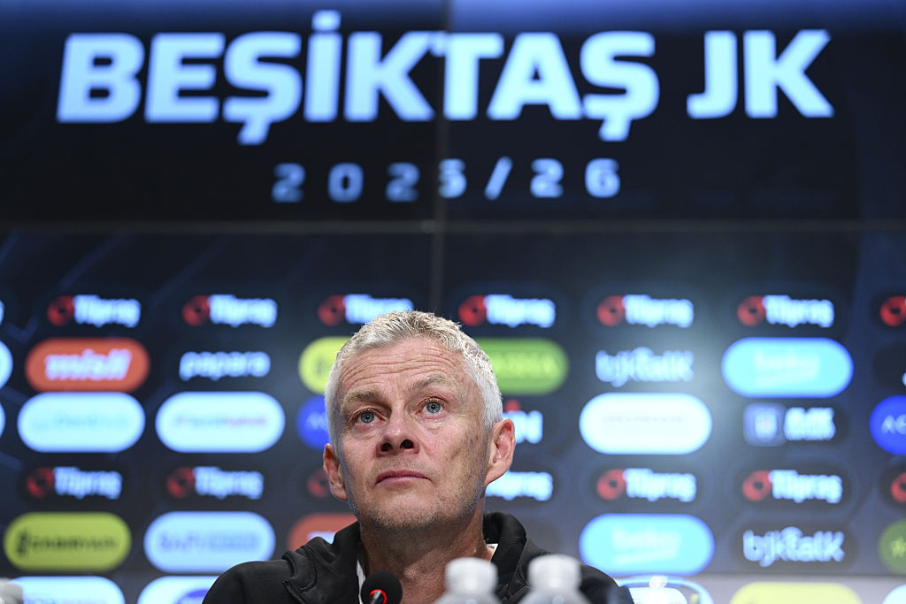Ole Gunnar Solskjaer had a seven-month spell as Besiktas manager
