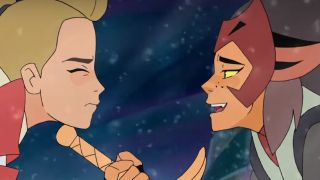 She-Ra and Catra on She-Ra and the Princesses of Power