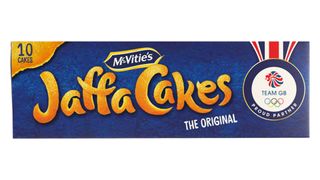 A packet of Jaffa cakes