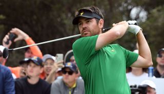 Oosthuizen tees off at the Presidents Cup