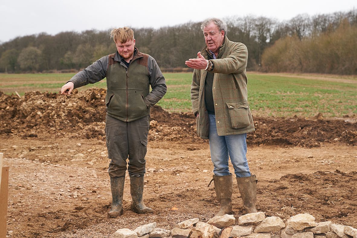 Clarkson&#039;s Farm sees Jeremy with farmer Kaleb Cooper