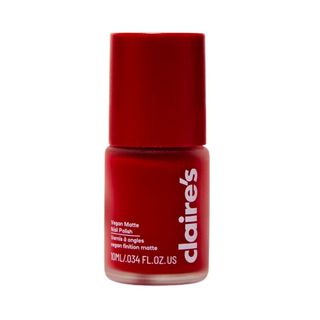 Claire's Red Nail Polish