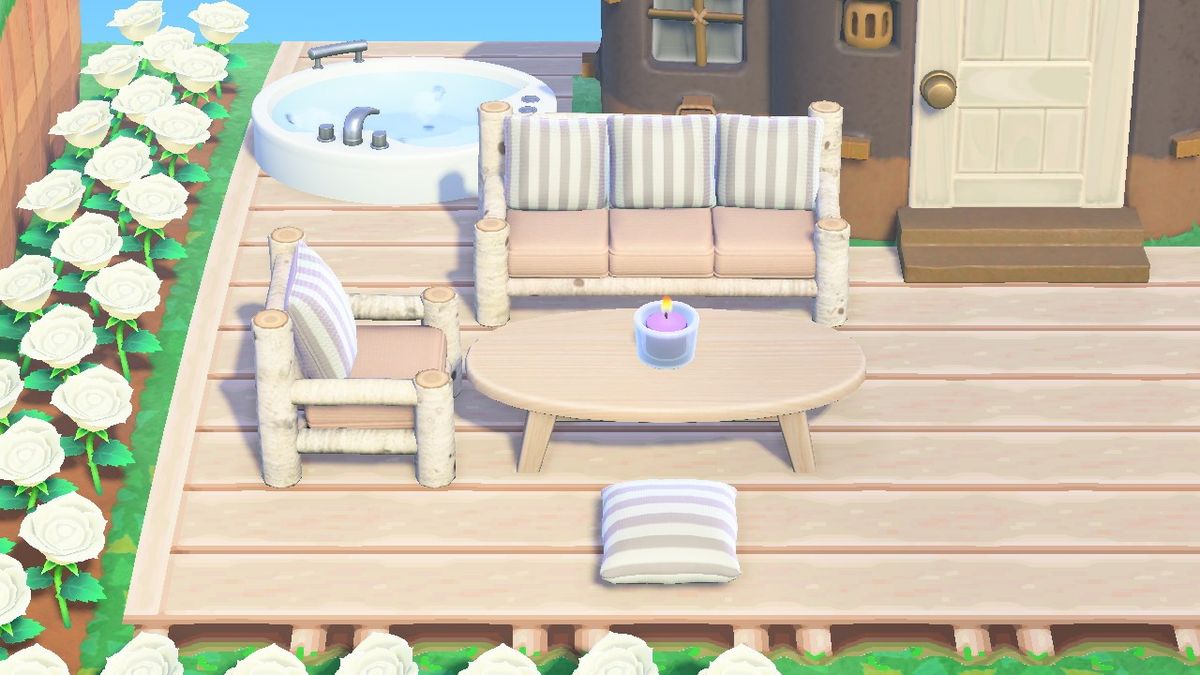 How To Create Your Perfect Patio in Animal Crossing New Horizons | Real