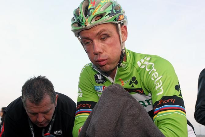 The 'cross World Cup round in Rome was not kind to Sven Nys