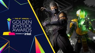 Mortal Kombat 1 winning at the Golden Joystick Awards 2023