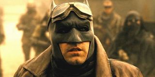 Ben Affleck in Knightmare sequence in Batman v Superman