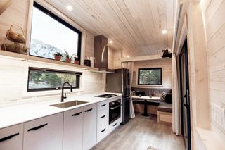 Land Ark Draper interior, one of the best contemporary caravans and travel trailers