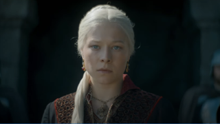 Princess Rhaenyra Targaryen screenshot from House of the Dragon trailer