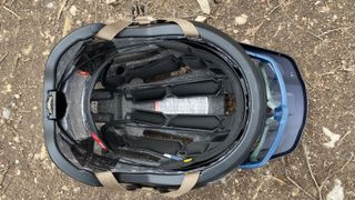 The inside of the Specialized Ambush 2 helmet