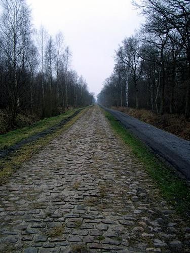 Arenberg is dead straight and very uneven!