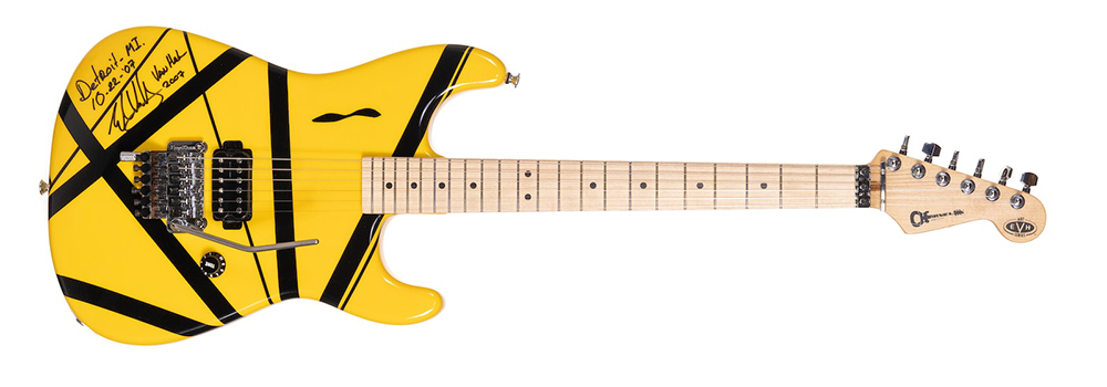 Eddie Van Halen's EVH electric guitars