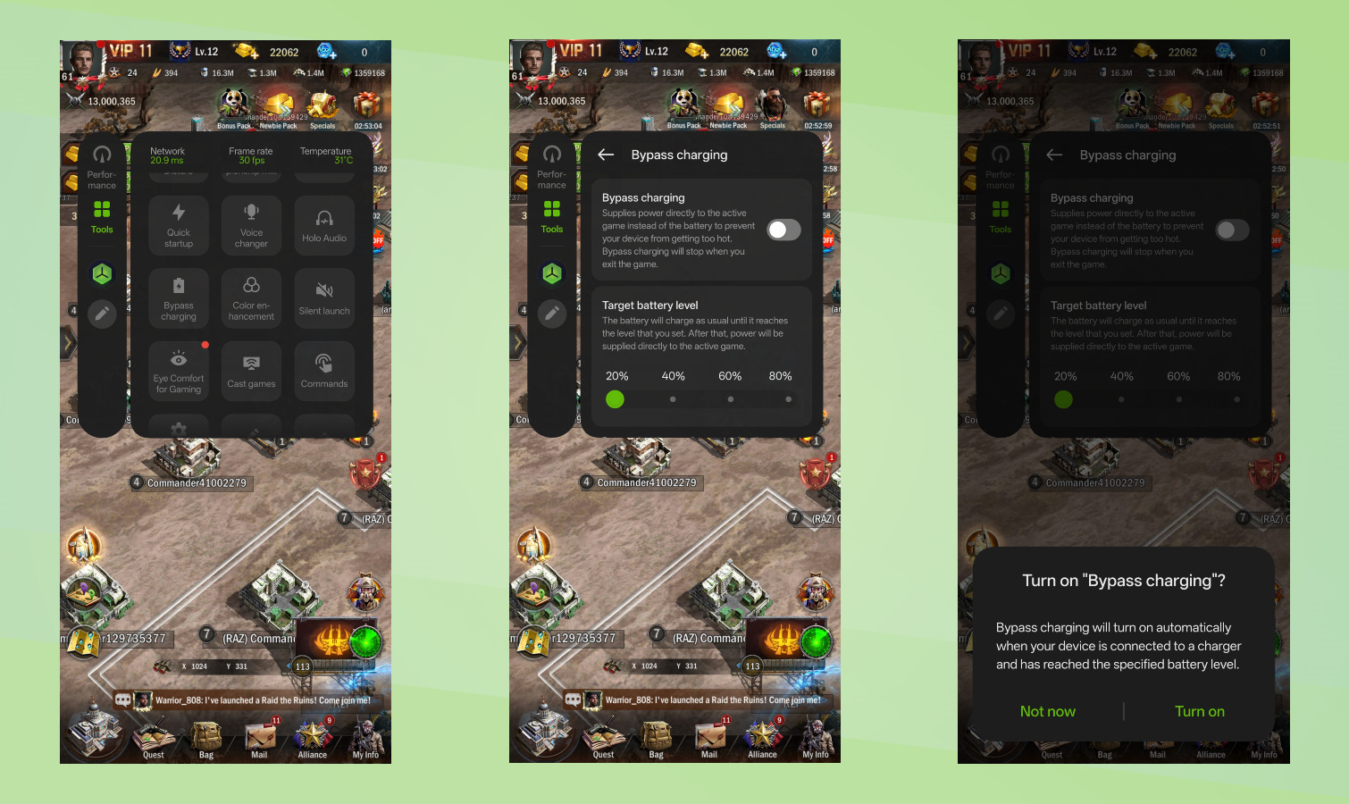 OnePlus 15 screen shots.