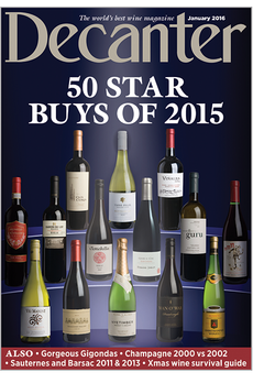 Decanter magazine January 2016