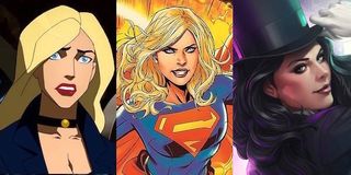 Black Canary, Supergirl, and Zatanna