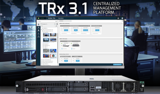VuWall's TRx version 3.1, video wall management platform.