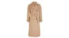 Mother of Pearl Organic Cotton Pleat Back Trench Coat