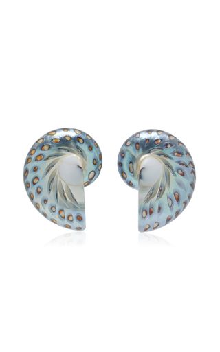 Exclusive Nautilus Shell Earrings