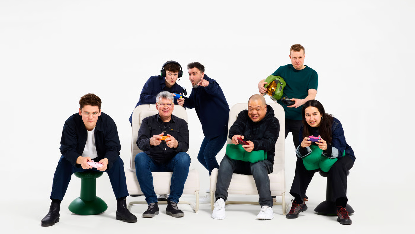 The design team and creative brains behind the YXSTABY collection at IKEA and Xbox