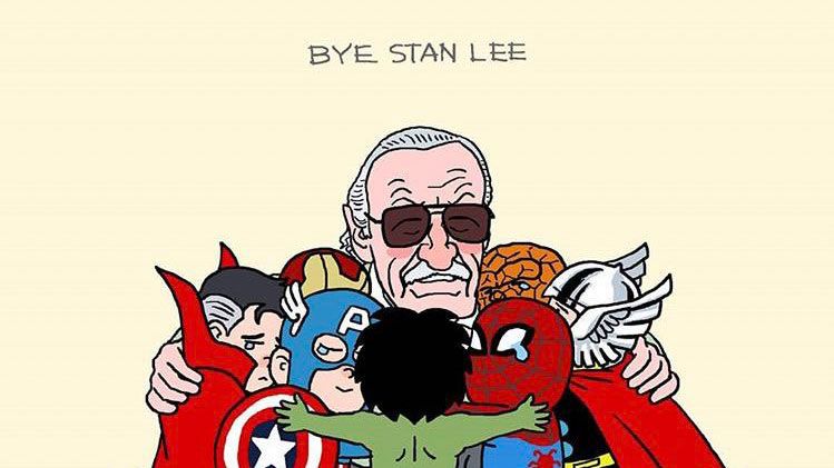 Artists pay tribute to Marvel legend Stan Lee