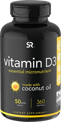Sports Research Vitamin D3 Was $19.00, Now $10.47 at Amazon