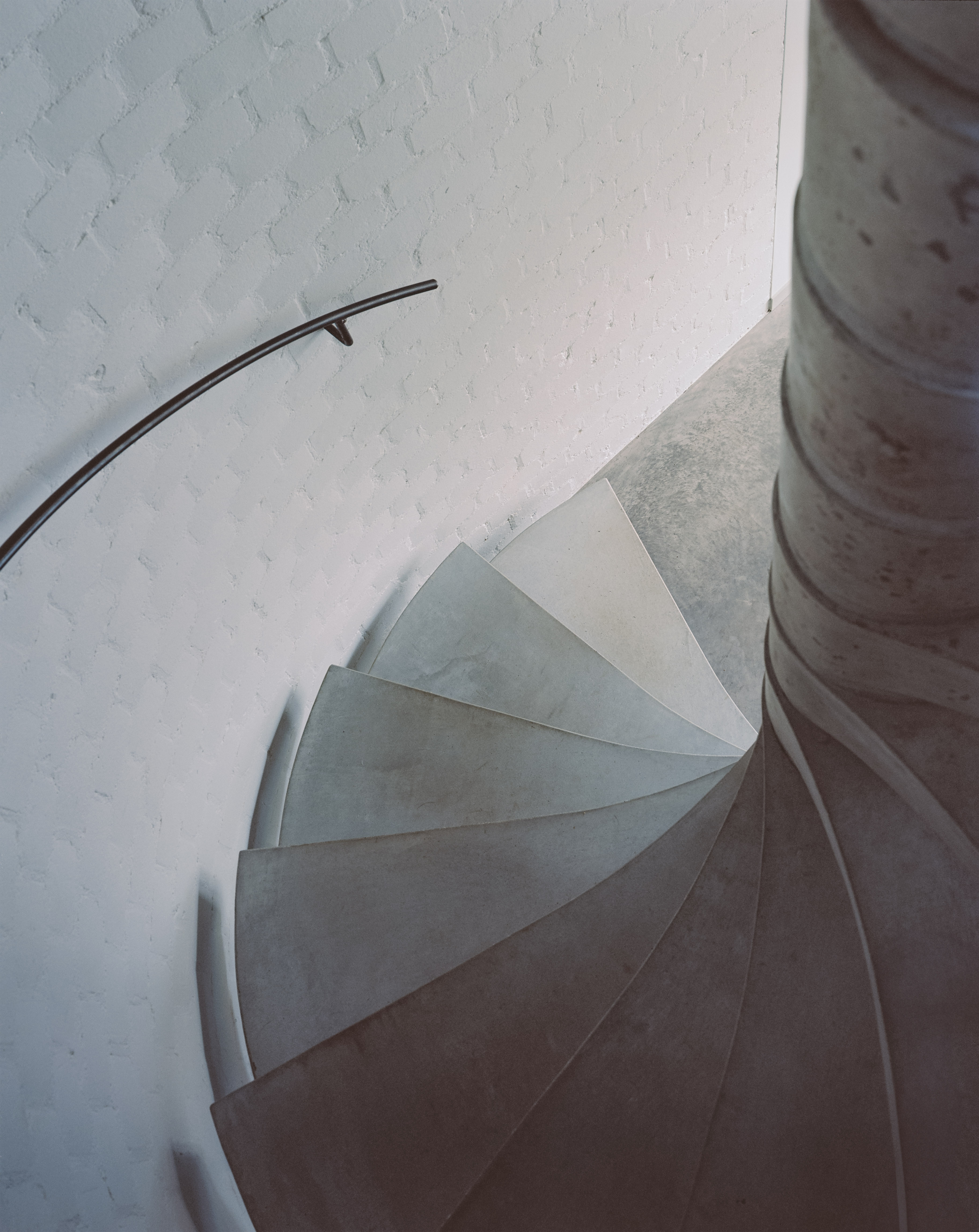 Concrete staircase details, Monkton, Sandy Rendel Architects