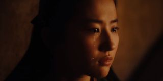 Mulan crying