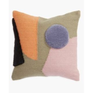 Colorful throw pillow