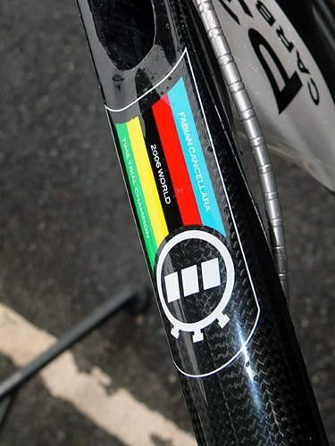 Cancellara is the current time trial world champion and can now add 'two-time Tour de France prologue winner' to his list of palmares.