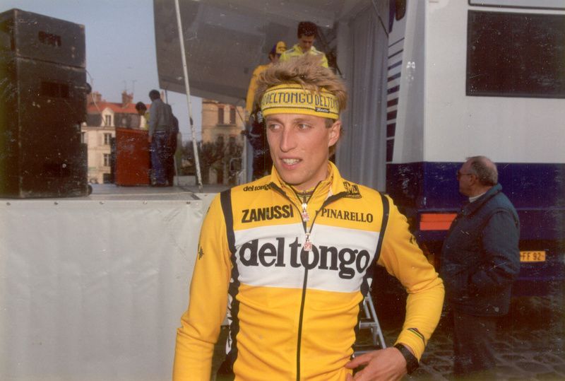 Maurizio Fondriest rode with Del-Tongo in 1990